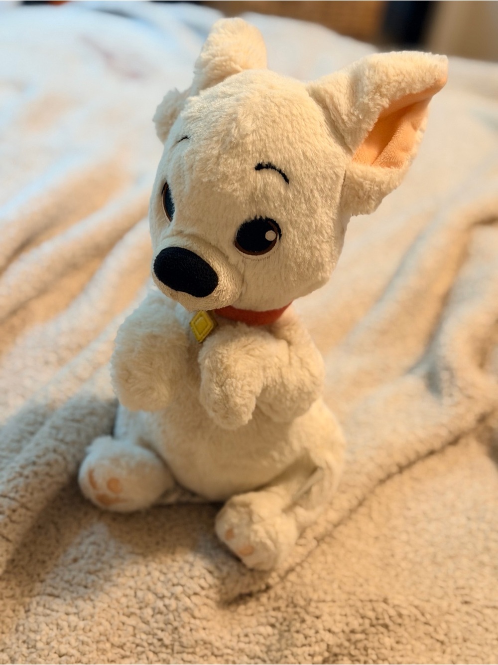 Disney Parks Begging Baby Bolt Plush 12 inch